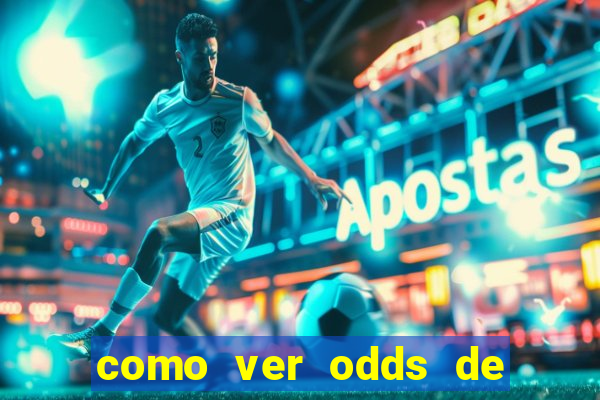 como ver odds de jogos passados